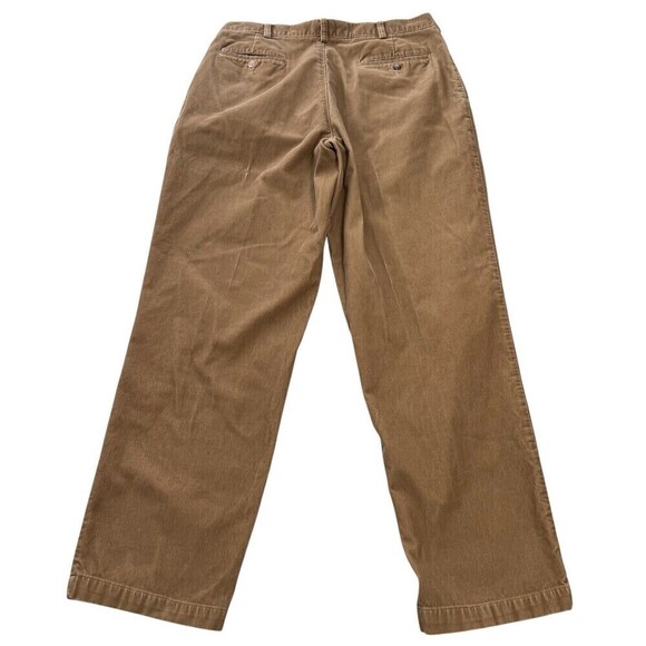 Vintage Savane Corduroy Pants Mens 36 x 31 Corduroy Trousers Tan Light Brown - Picture 3 of 6